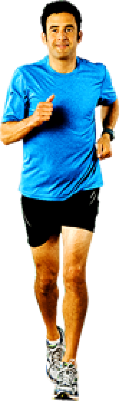 Running Man Image, Runner Graphic, Athlete Visual Free PNG