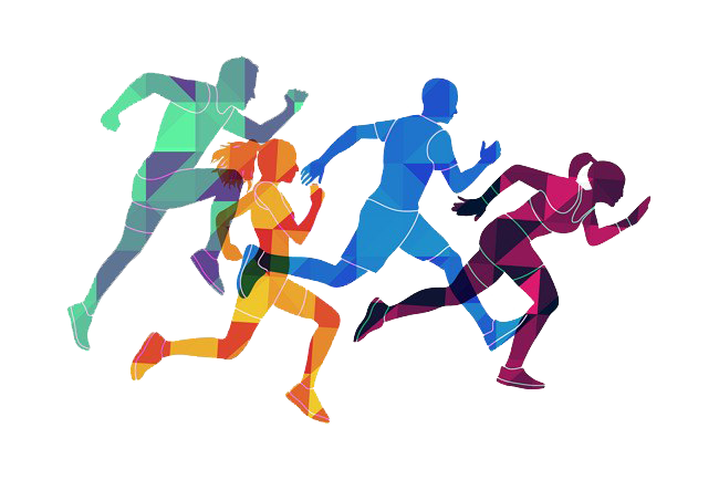 Running Man, Athlete, Motion PNG Image