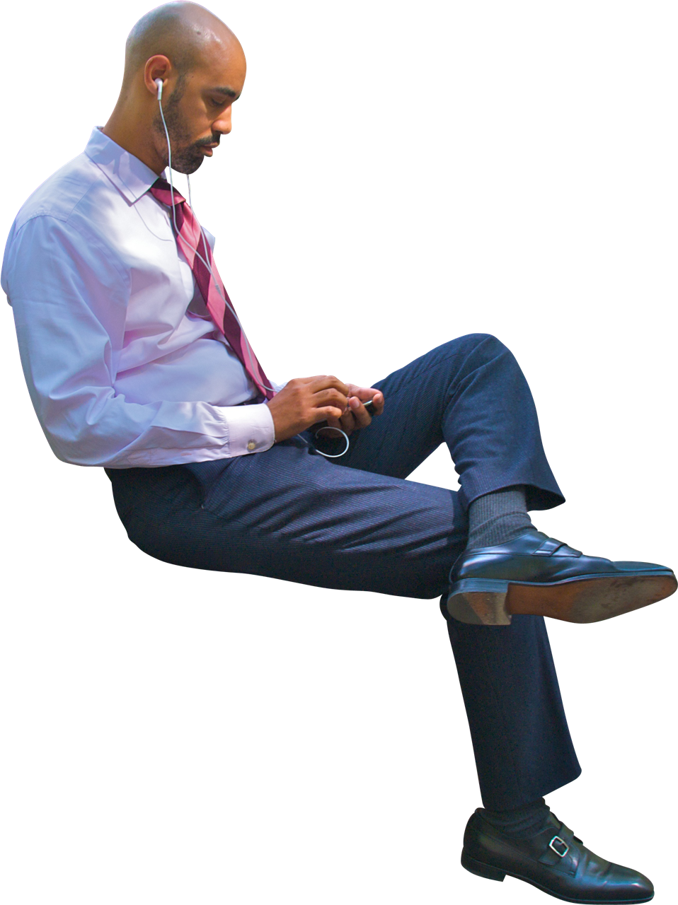 Sitting Man Outline, Figure, Shape PNG Image