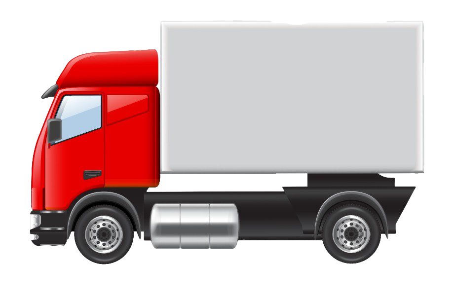 Truck Vector Art, Vehicle Graphics, Transport Illustration Transparent PNG