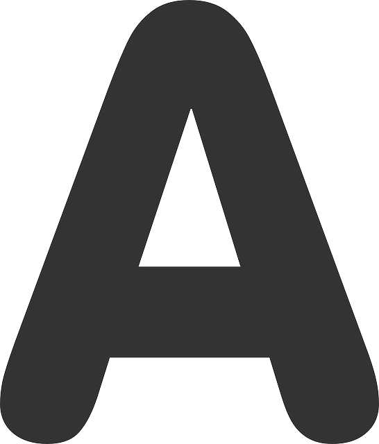 Alphabet A, Letter, Typography PNG Image