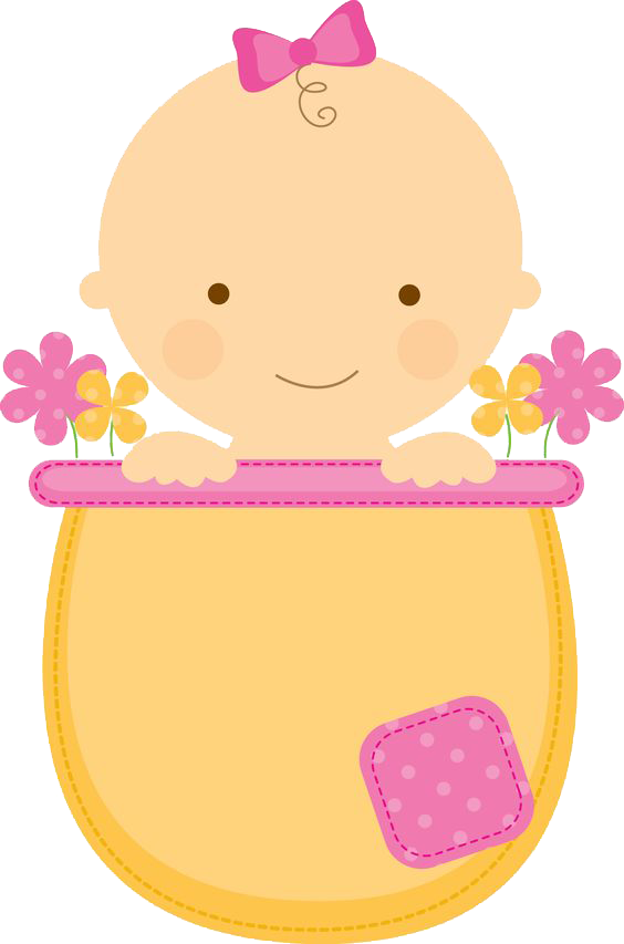 Baby Girl Vector, Cute Design, Art Free PNG