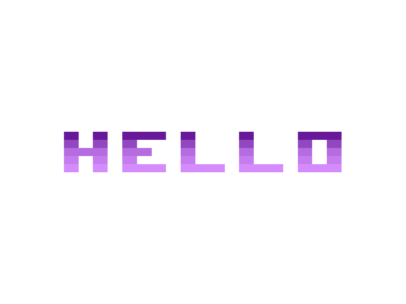 Hello Purple Sticker, Colorful Label, Fun Emblem Free PNG