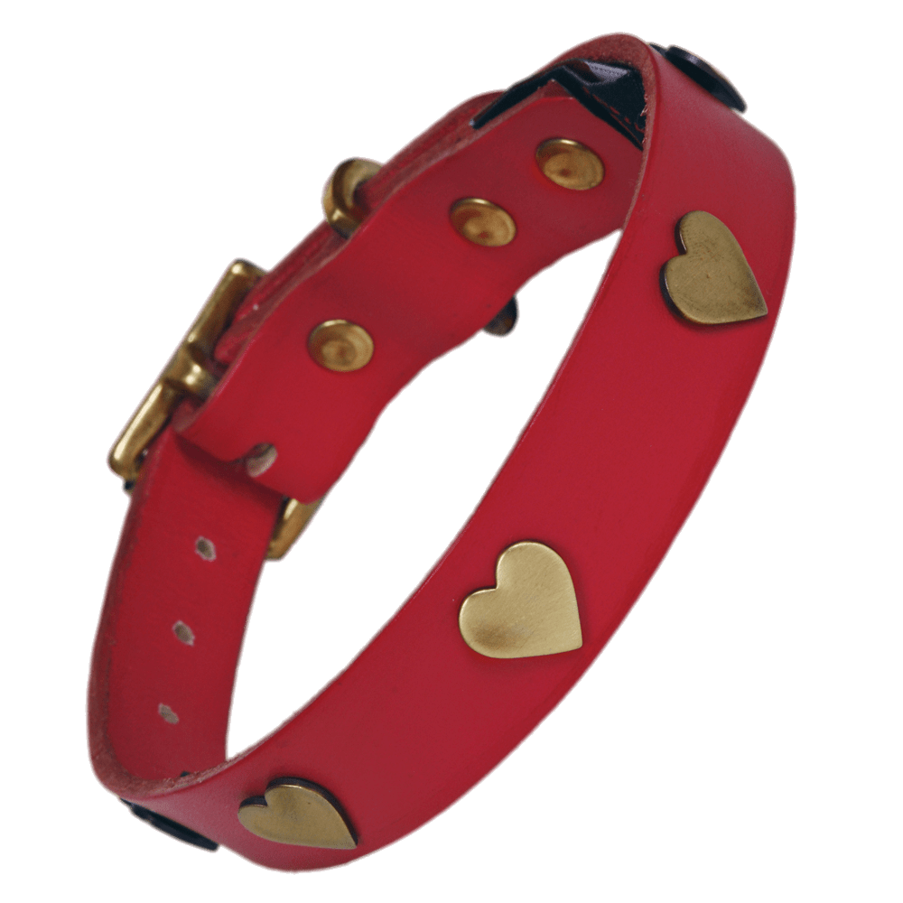 Red Heart Dog Collar, Accessory, Pet Fashion PNG Photo