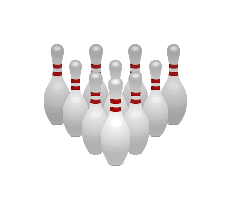 Bowling Pin Image, Icon, Graphic Transparent PNG