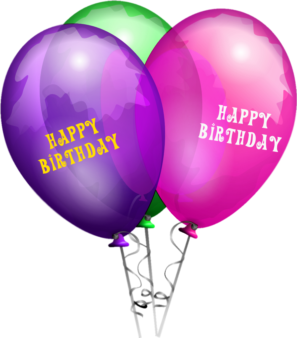 Colorful Happy Birthday Balloons Png Photos Png Play The Best Porn ...