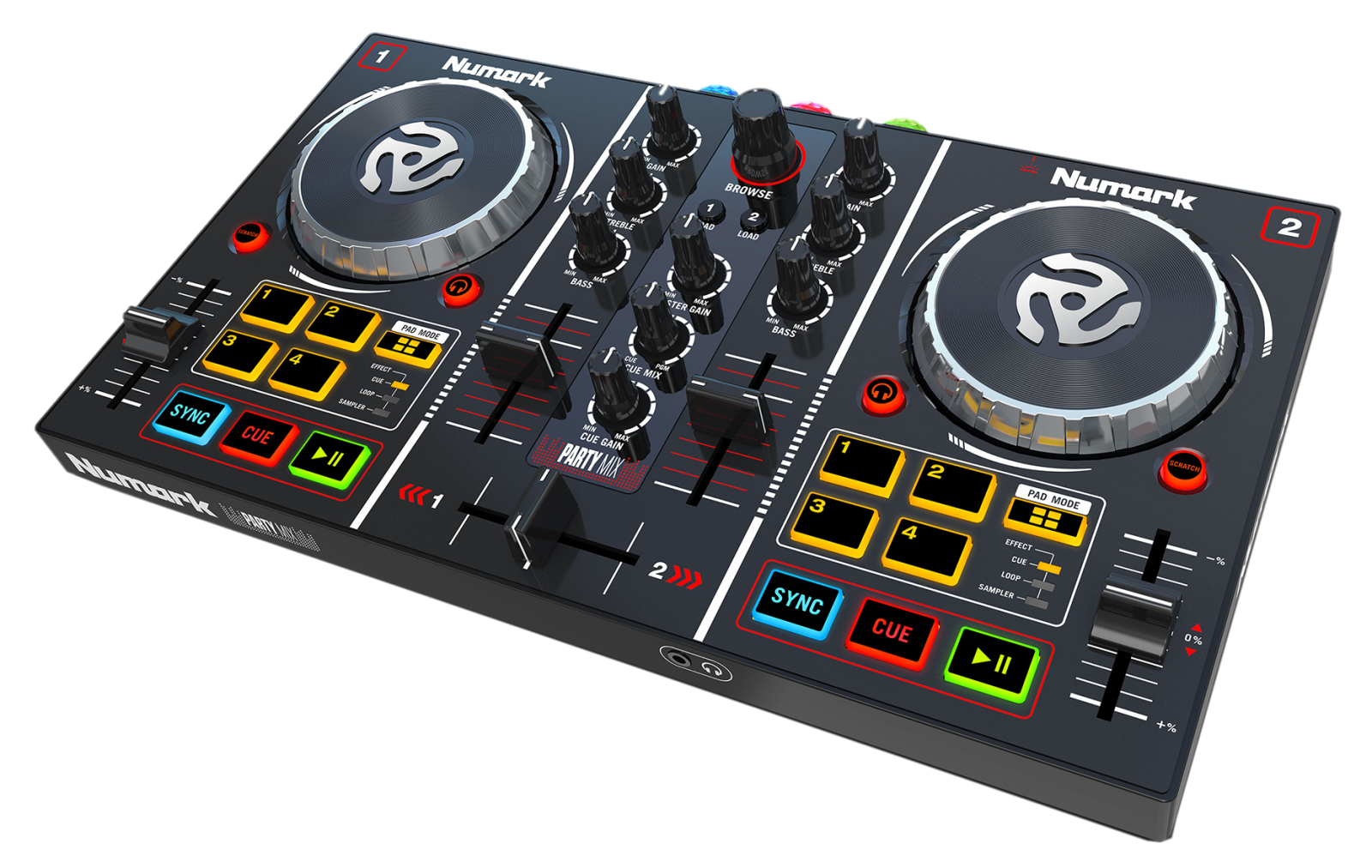 DJ Mixer, Audio Equipment, Music Mixing PNG Image