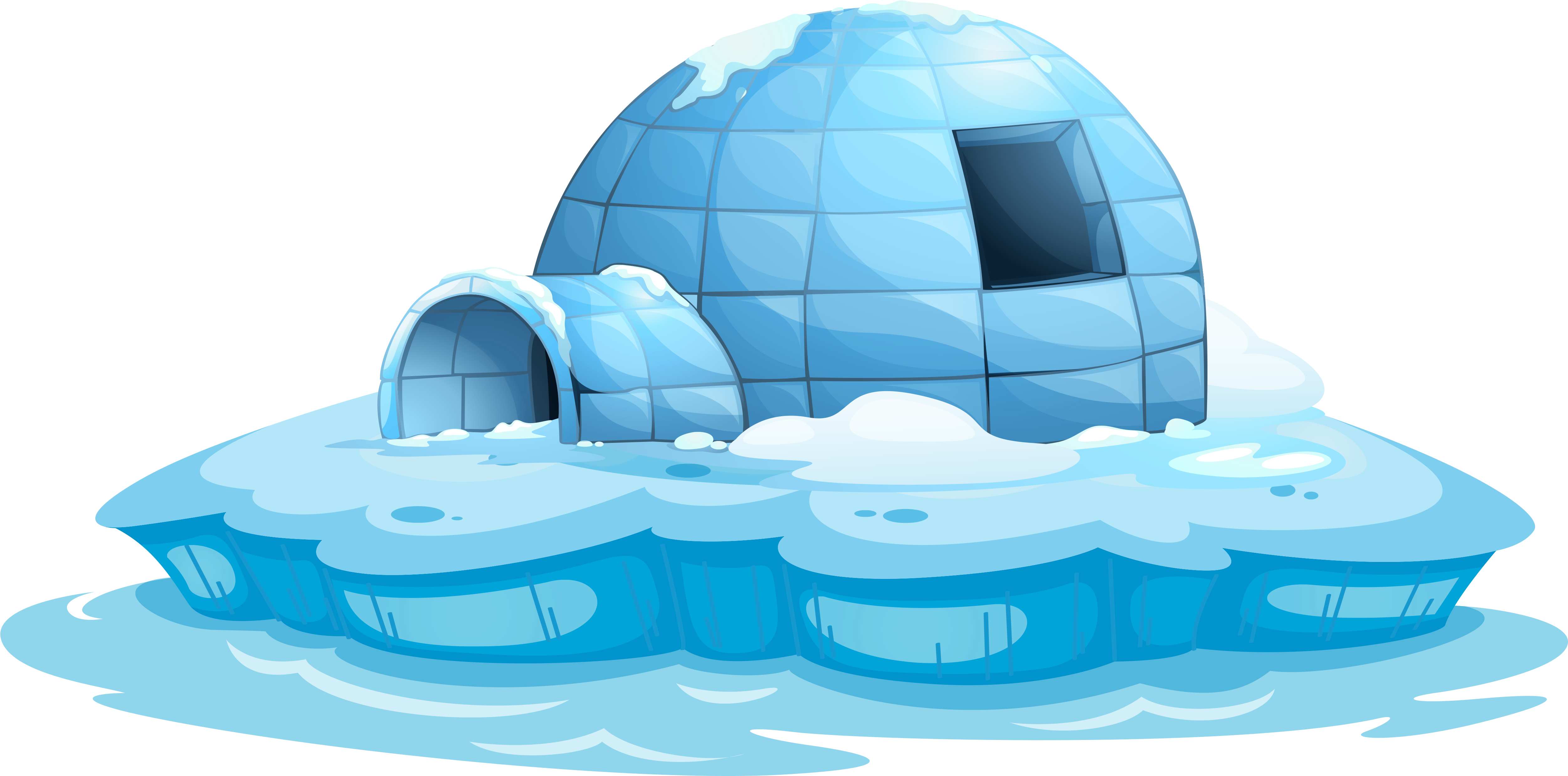 Igloo Icon, Ice Shelter, Arctic Home Transparent PNG