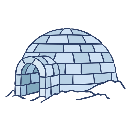 Igloo Vector Art, Graphic, Image PNG Image