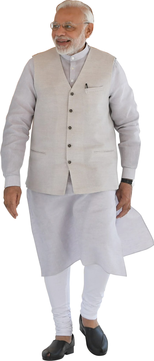 Narendra Modi, Indian Leader, Political Figure PNG Image