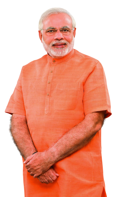 Narendra Modi, Prime Minister, India PNG Image