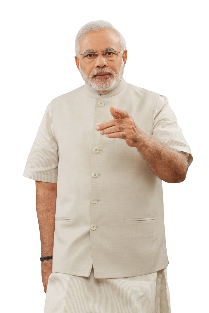 Narendra Modi, PM, Transparency PNG