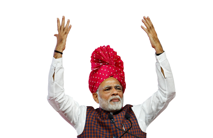 Narendra Modi, Prime Minister, India PNG