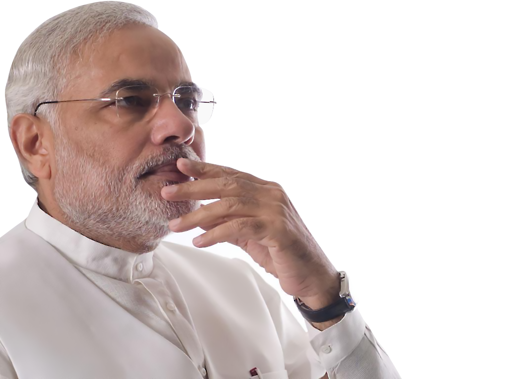 Narendra Modi Clear Visuals, Unobstructed Views, Open Representation PNG Image