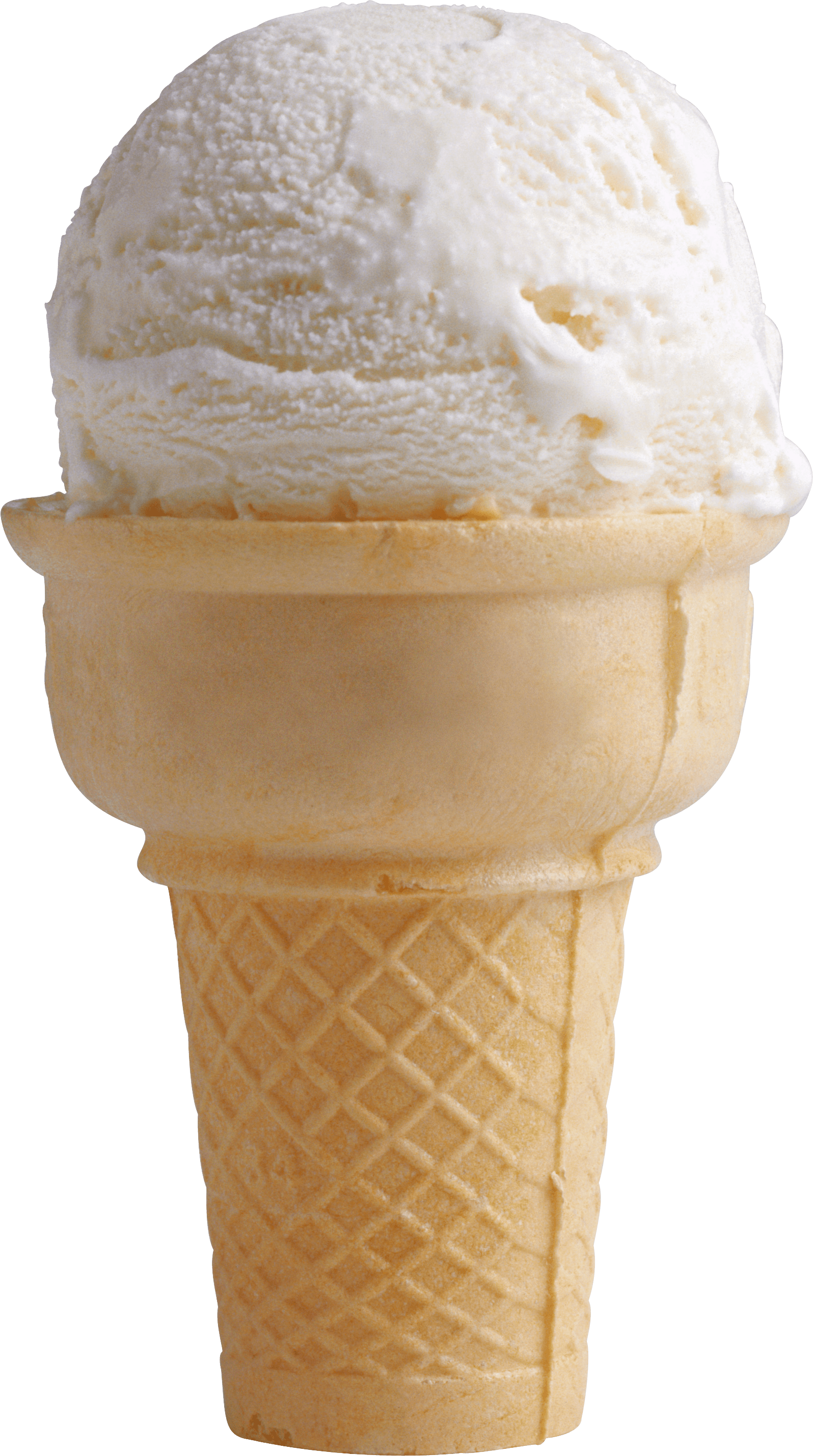 Vanilla Ice Cream, Cone, Dessert Free PNG