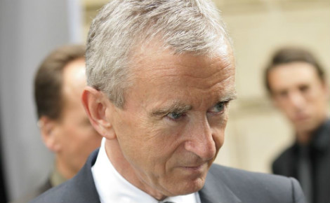 Bernard Arnault, à la tête du leader mondial de luxe LVMH à racheté Le Parisien pour gagner en influence. Photo (c) Nicolas Genin