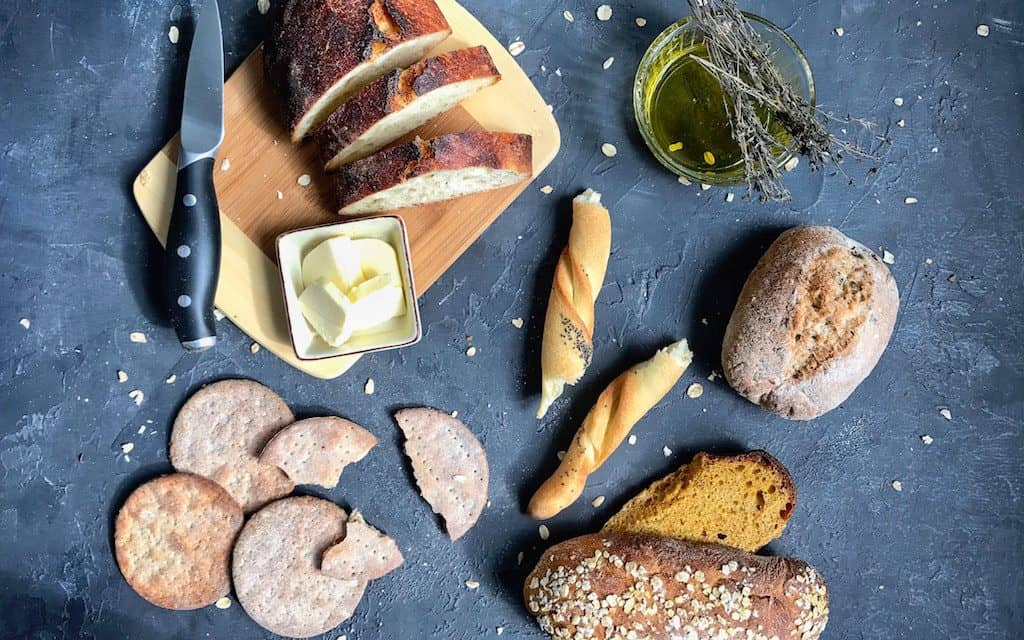 A variety of Greek breads, delicious greek bread, greek bread, #greek #greece #breads