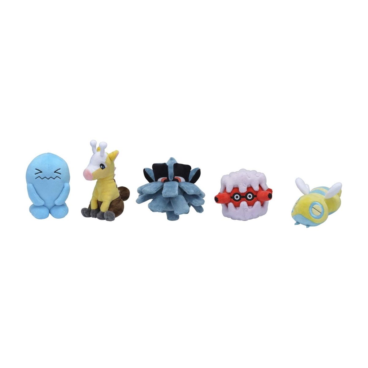 Wobbuffet Sitting Cuties Plush - 5 ½ In. | Pokémon Center UK Official Site image.