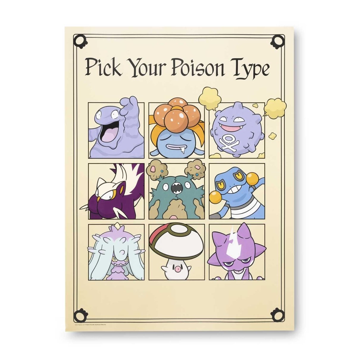 Poison Type Pokemon