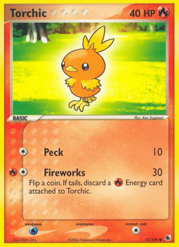 Check the actual price of your Torchic 73/109 Pokemon card