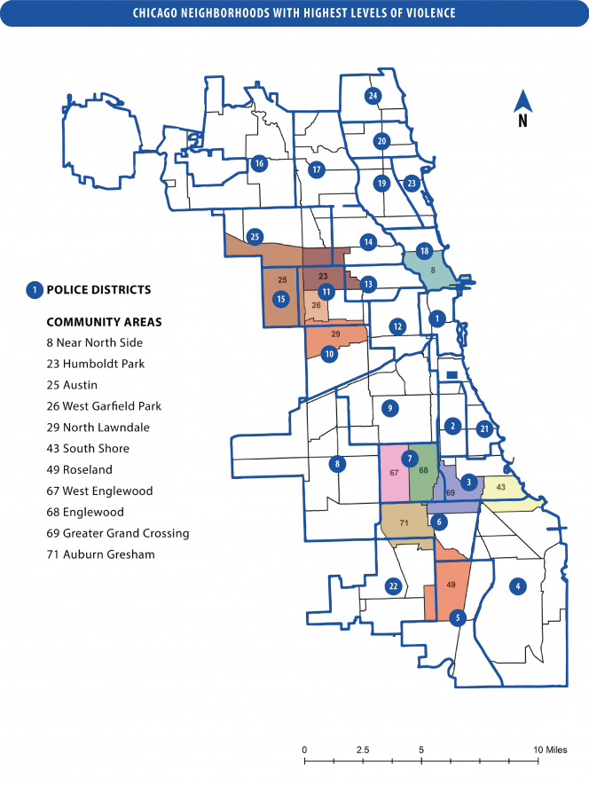 Chicago Police Department District Map