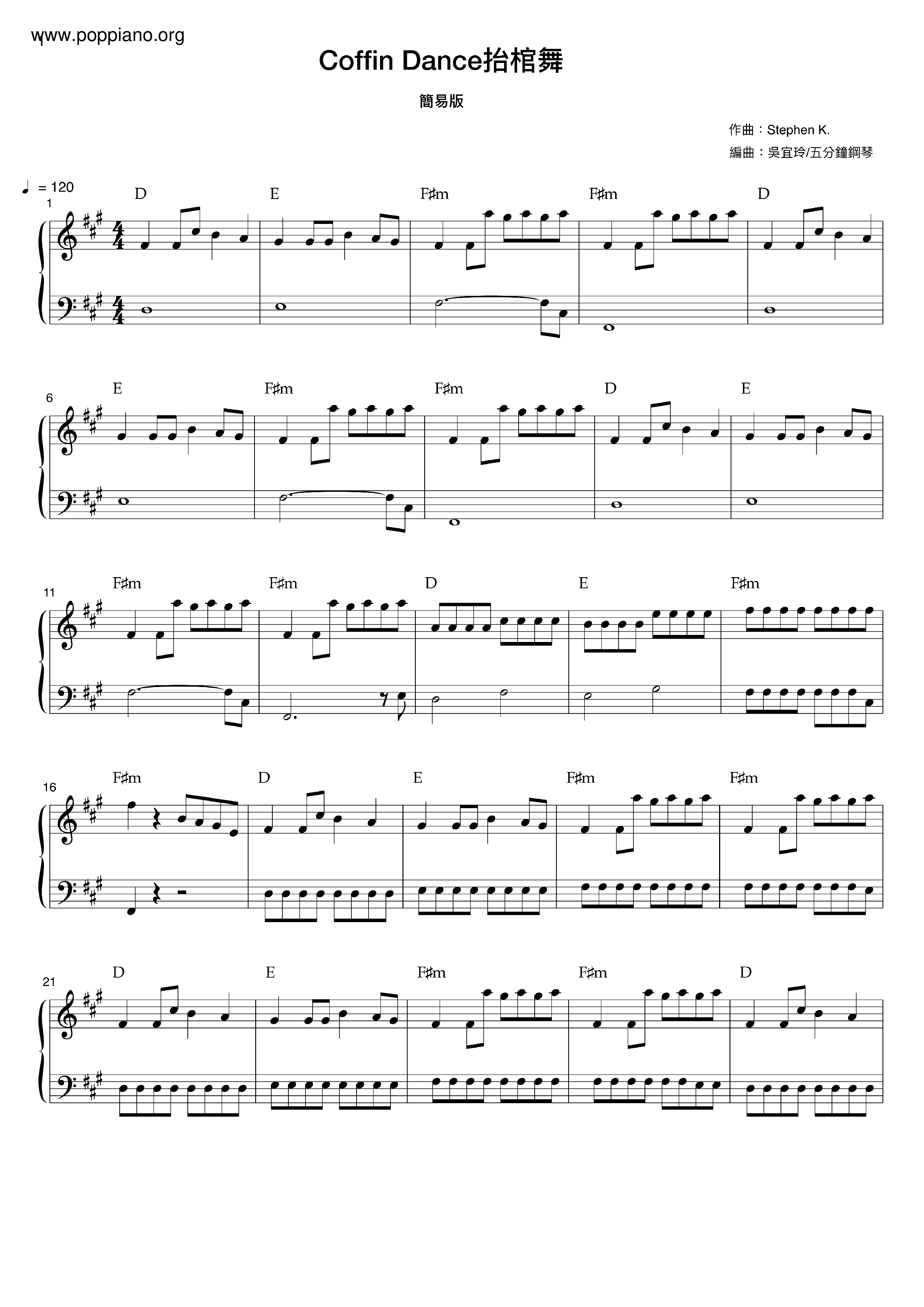 Astronomia Coffin Dance Meme Song Sheet Music For Rec - vrogue.co