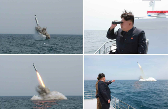 North Korean News Media Pictures Of Missile Launch