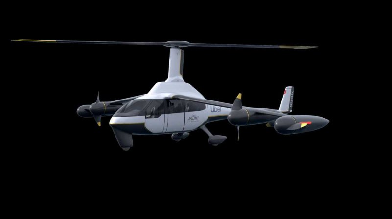 This frankencopter could be Uber’s flying taxi of the future