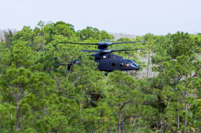 a coaxial helicopter