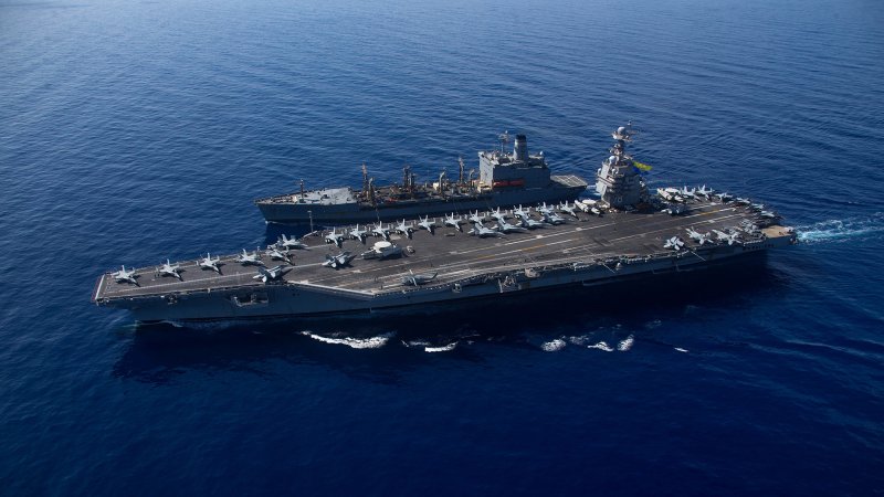 What are carrier strike groups, the ships the US sent  near Israel?