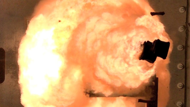 Watch a Japanese research ship fire an electromagnetic railgun