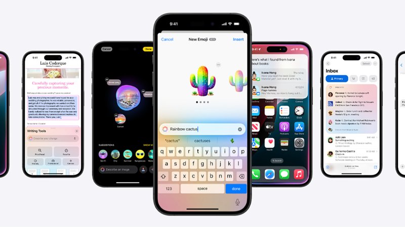 iphones with apple intelligence open