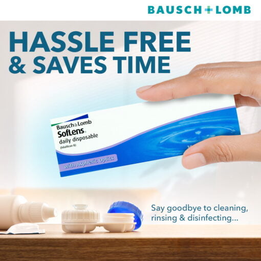 Bausch + Lomb SofLens Daily Disposable Lenses