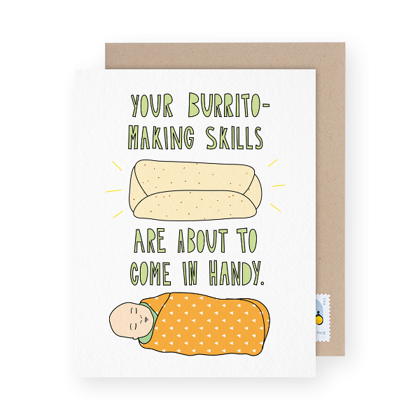 funny baby congratulations card