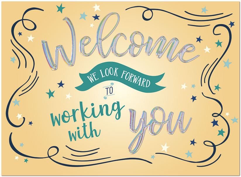 Welcome Sign For New Employee Template