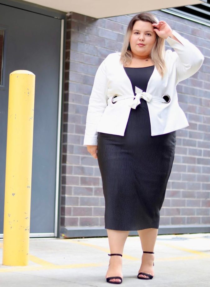 115+ Elegant Work Outfit Ideas for Plus Size Ladies