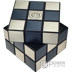 MAGIC CUBE 2 Oz Silver Coin 2$ Niue 2024