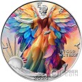 FEATHERED HARMONY Walking Liberty Eagle 1 Oz Silver Coin 1$ USA 2024