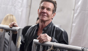 Actor Dennis Quaid arrives at the 62nd annual Grammy Awards. Politico reports that Quaid is part of a new ad campaign from the U.S. health department. (Photo by Jordan Strauss/Invision/AP)