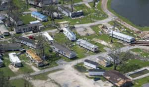 Hurricane Laura damage Thursday August 27, 2020, in Lake Charles, La. (Bill Feig/AP Photo/POOL)