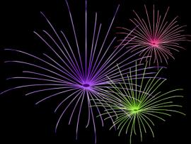 Fireworks White Transparent Images Backgrounds