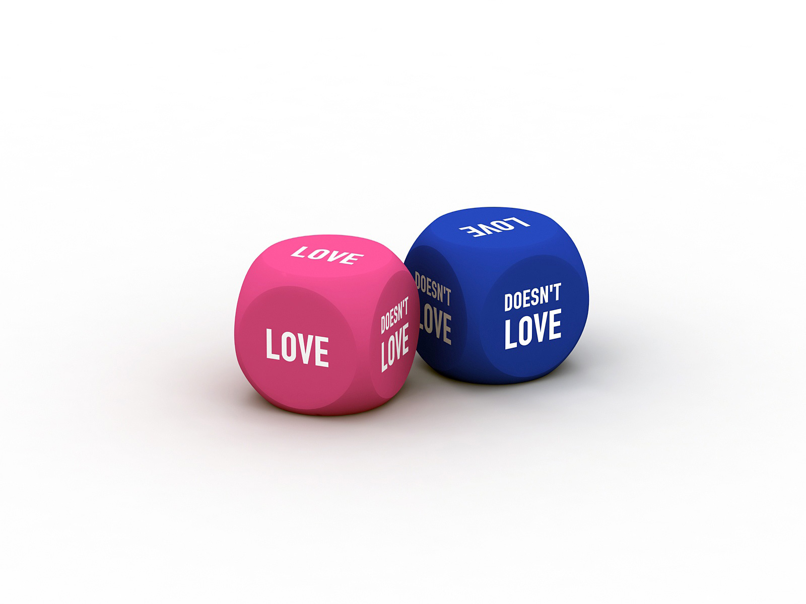 3D Dice and Love Game image