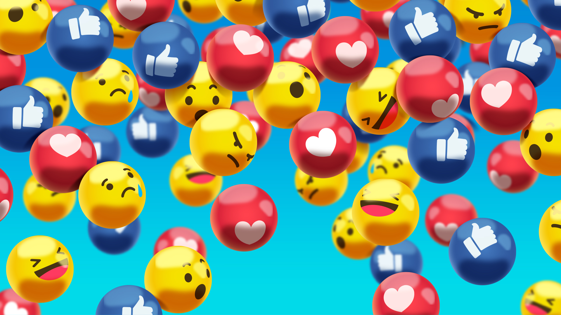 Facebook Emotions Background