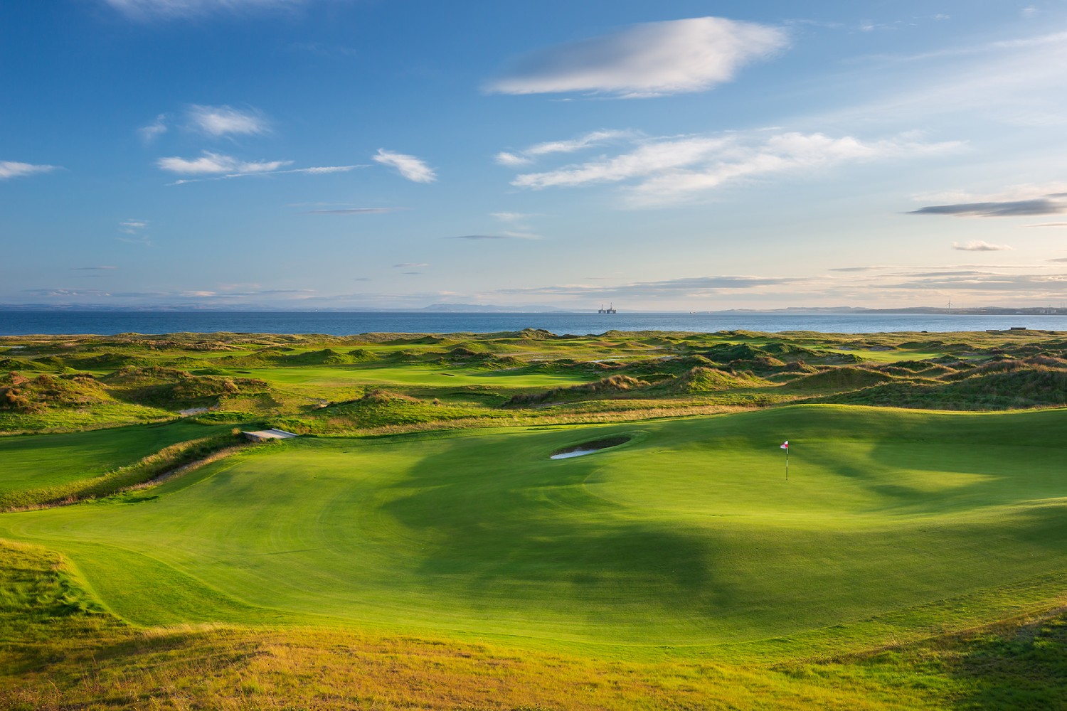 Dumbarnie Golf Links Panoramic