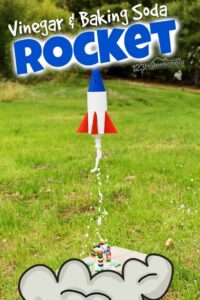 vinegar and baking soda rocket