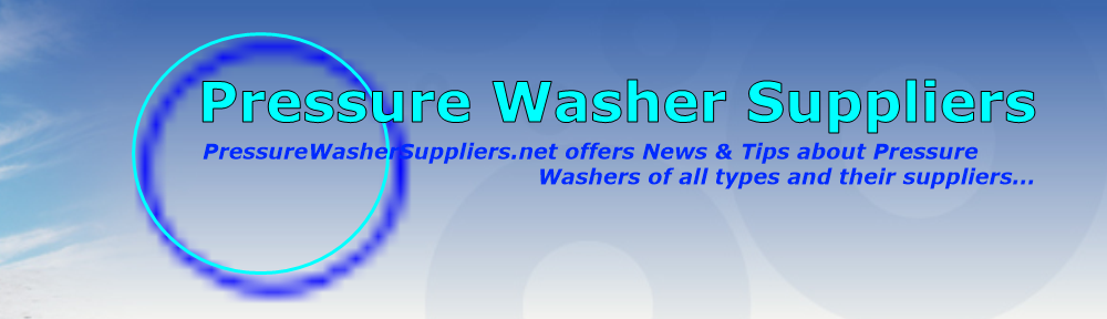 Pressure Washer Suppliers