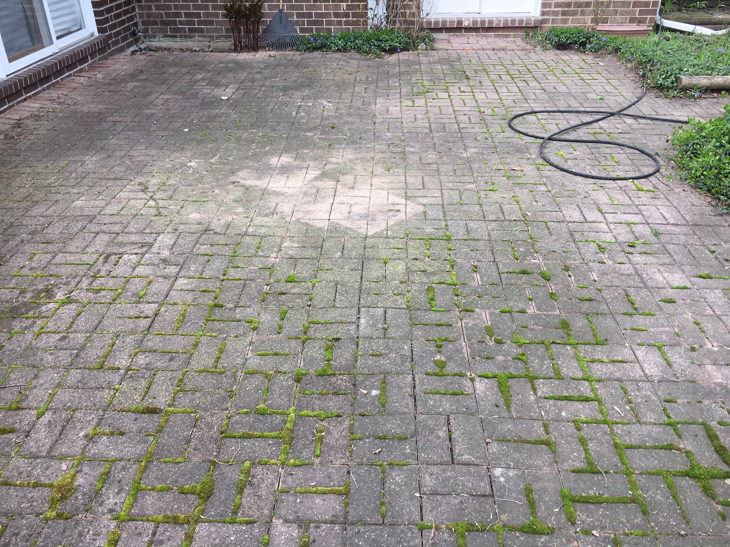 Paver Brick Patio Pressure Washing Chicago