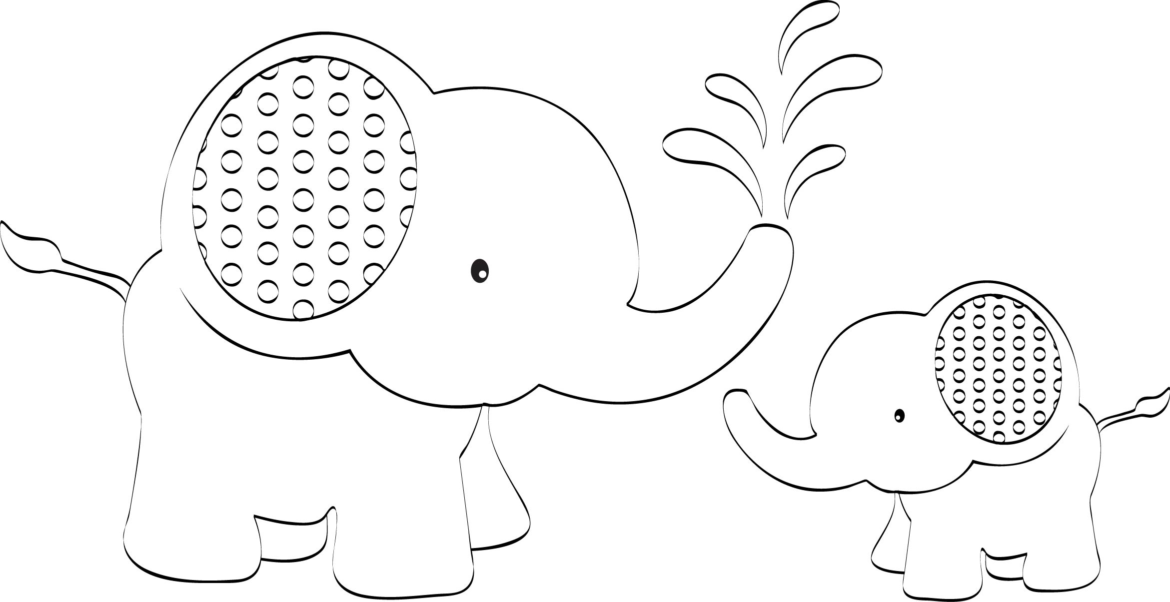 Baby Elephant Templates Free