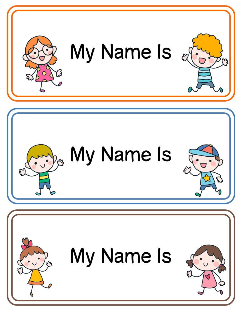 Free Printable Printable Name Tags For Desks | Francesco Printable