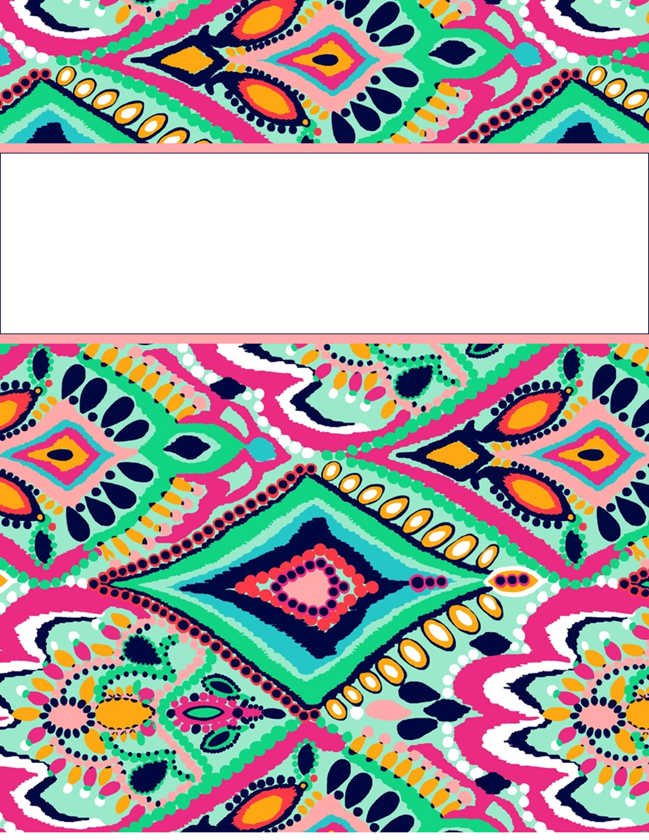 Printable Binder Cover - Customize and Print